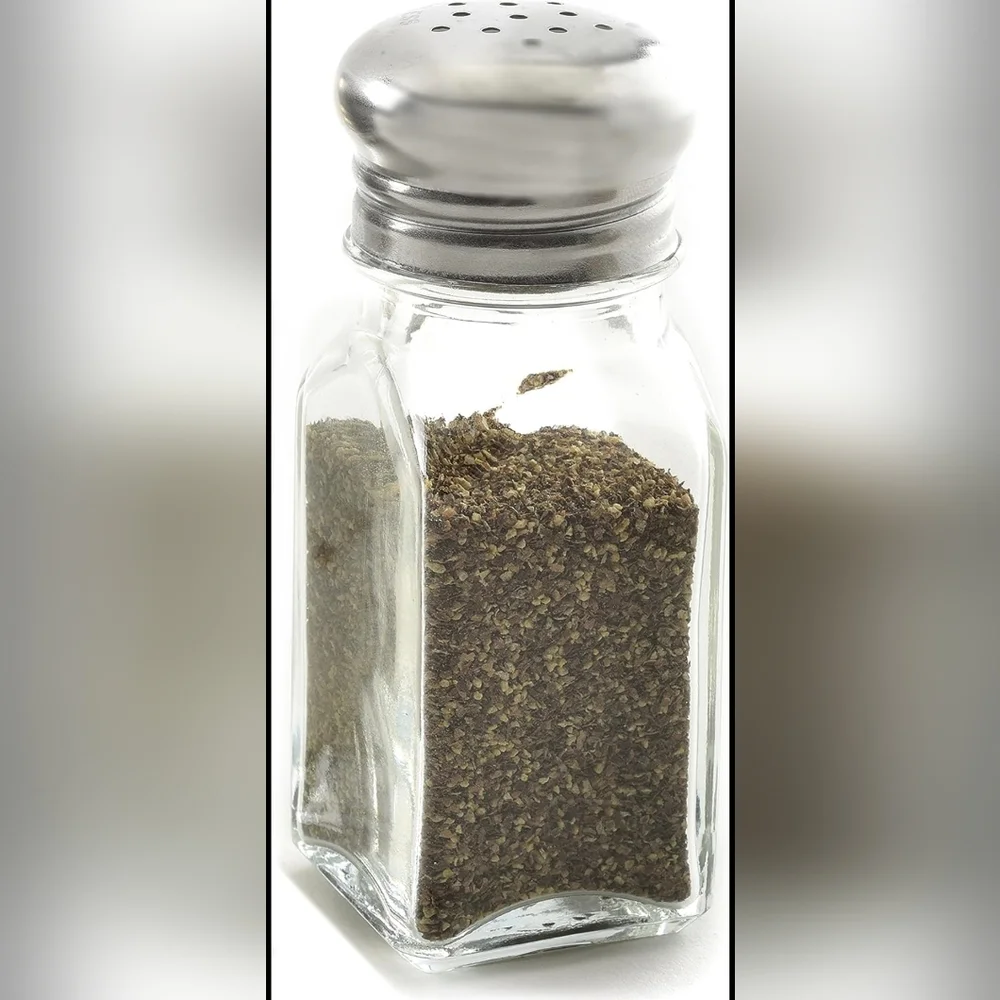SINGLE Glass Salt / Pepper Shaker / Jar